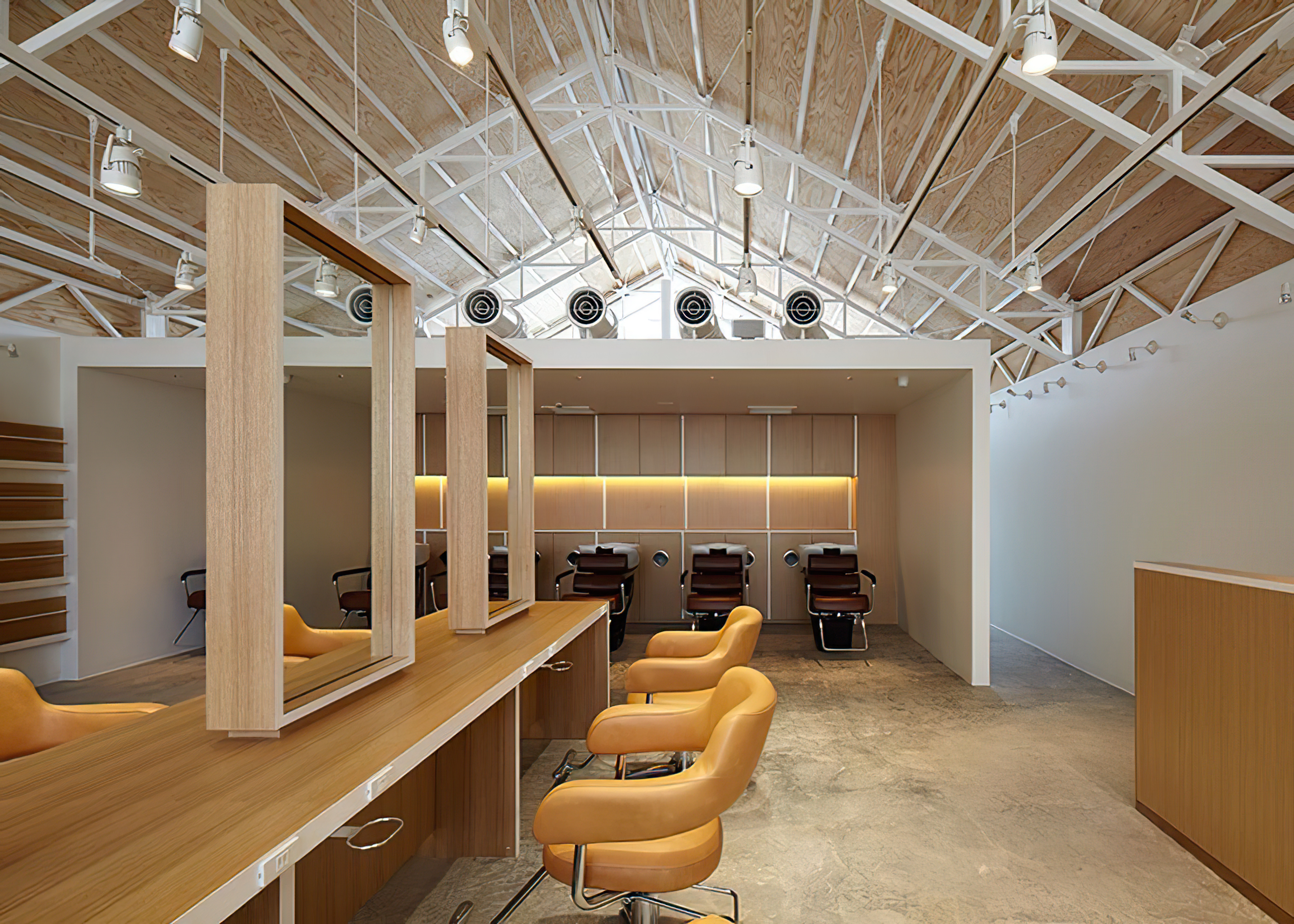 Professional barber tools and salon furniture